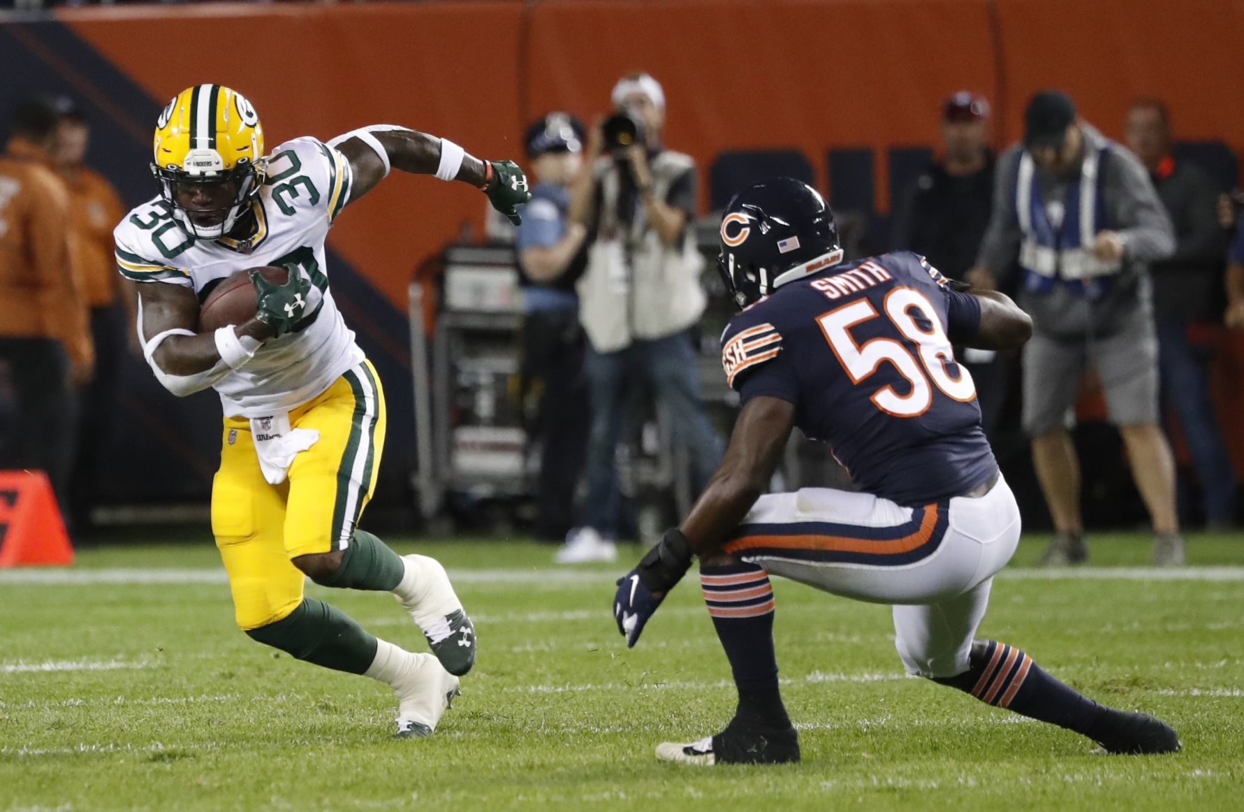 Packers 10, Bears 3